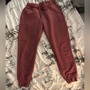Women’s petite medium deep mauve scrub pant